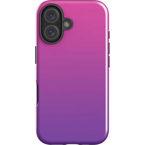 Purple Ombre iPhone 16 Impact Case