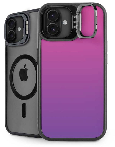 Purple Ombre iPhone 16 Plus Kickstand Case