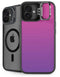 Purple Ombre iPhone 16 Plus Kickstand Case