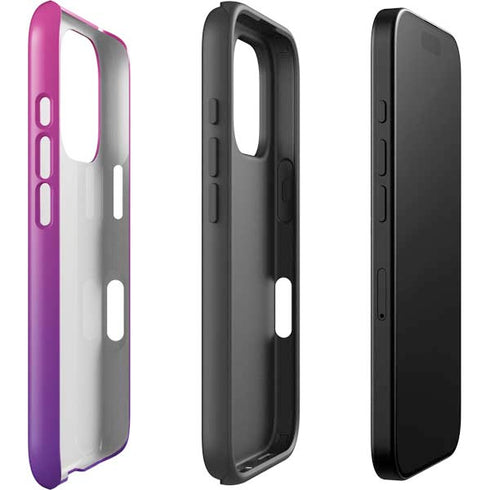 Purple Ombre iPhone 16 Pro Impact Case