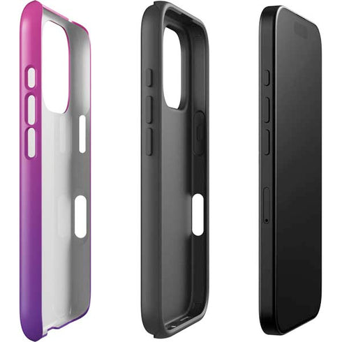 Purple Ombre iPhone 16 Pro Max Impact Case