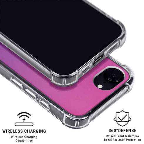 Purple Ombre iPhone 16e MagSafe Case