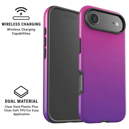 Purple Ombre iPhone 17 Air Magsafe Impact Case