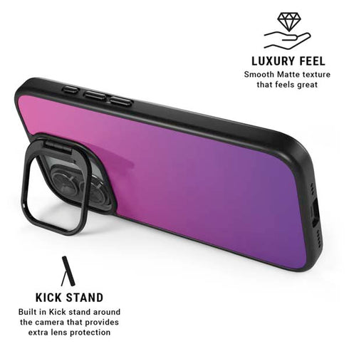 Purple Ombre iPhone 17 Kickstand Case