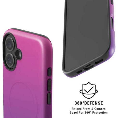 Purple Ombre iPhone 17 Magsafe Impact Case