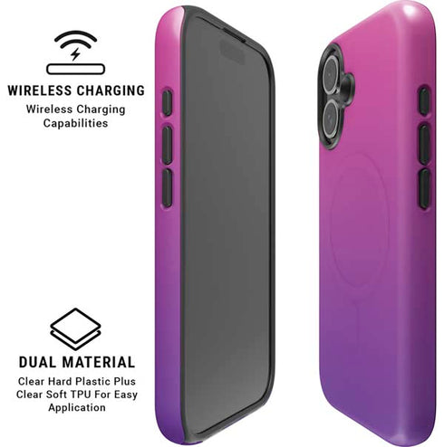 Purple Ombre iPhone 17 Magsafe Impact Case