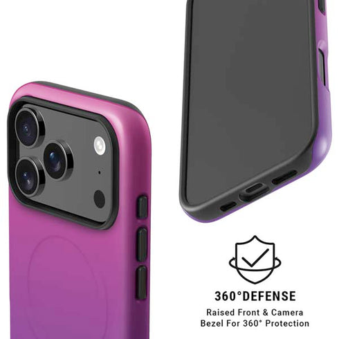 Purple Ombre iPhone 17 Pro Magsafe Impact Case