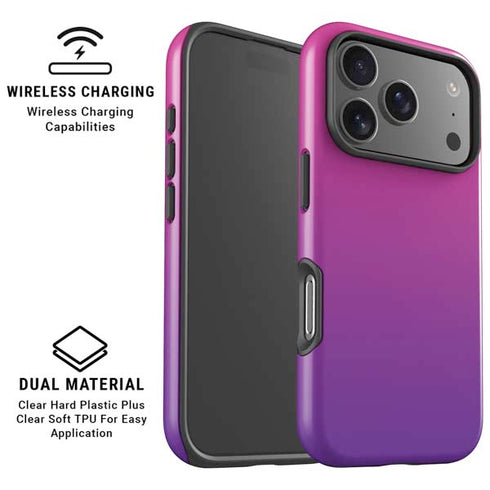 Purple Ombre iPhone 17 Pro Magsafe Impact Case