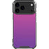 Purple Ombre iPhone 17 Pro Max Clear Case