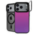 Purple Ombre iPhone 17 Pro Max Kickstand Case