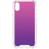 Purple Ombre iPhone XS Clear Case