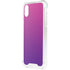 Purple Ombre iPhone XS Clear Case