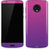 Purple Ombre Moto G6 Skin