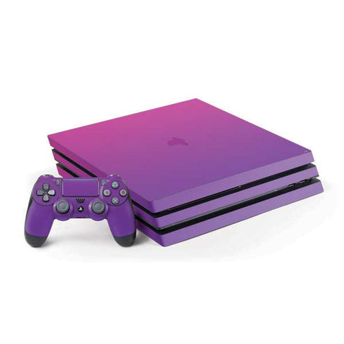 Purple Ombre PlayStation PS4 Skins
