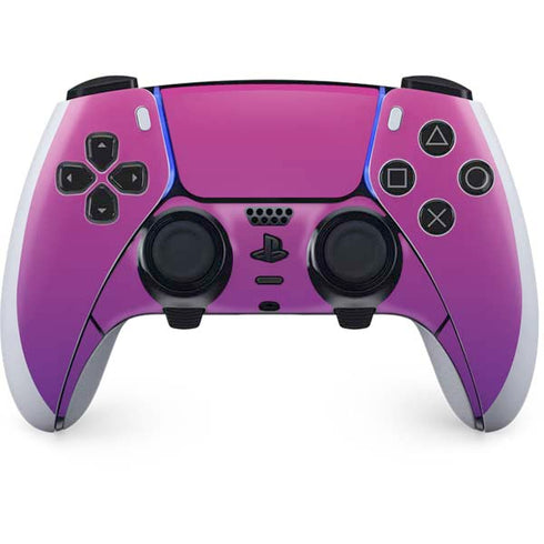 Purple Ombre PS5 DualSense Edge Pro Controller Skin