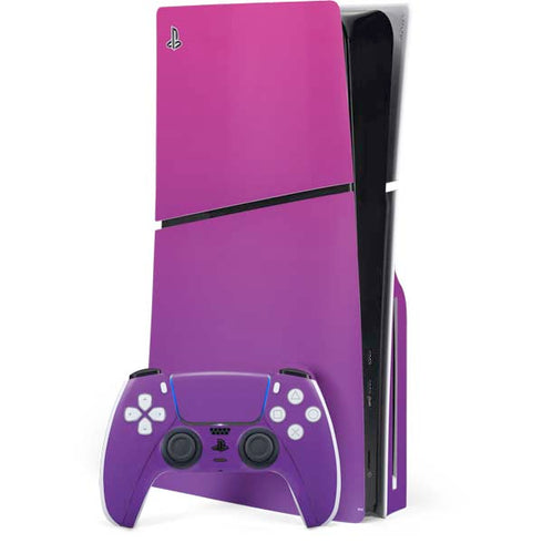 Purple Ombre PlayStation PS5 Skins