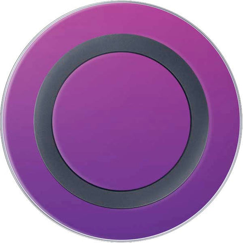 Purple Ombre Wireless Charger Skin