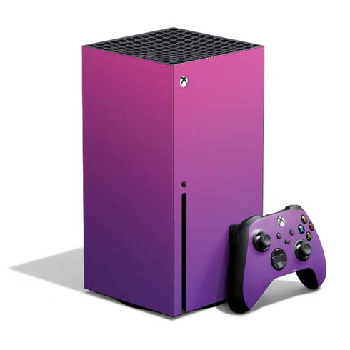 Purple Ombre Xbox Series X Skins