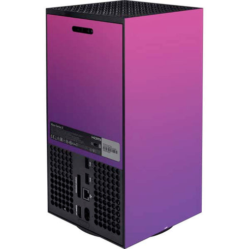 Purple Ombre XBox Series X Digital Edition Bundle Skin