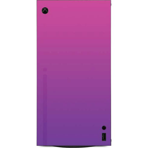 Purple Ombre XBox Series X Digital Edition Console Skin