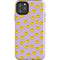 Purple Happy Face Pattern iPhone Cases