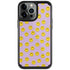 Purple Happy Face Pattern iPhone Cases