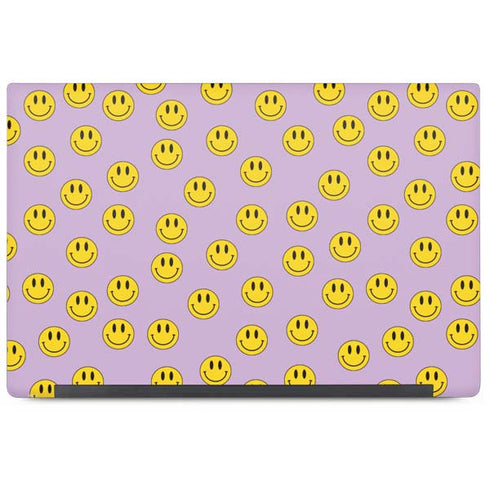 Purple Happy Face Pattern Dell Latitude Skin