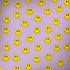 Purple Happy Face Pattern MacBook Skins