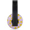 Purple Happy Face Pattern PlayStation 4 Gold Wireless Headset Skin
