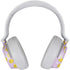 Purple Happy Face Pattern Surface Headphones Skin