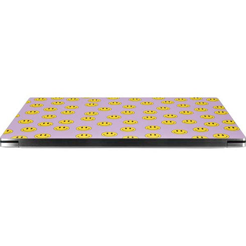 Purple Happy Face Pattern Dell XPS Skin