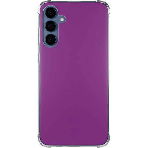 Purple Galaxy A35 5G Clear Case