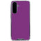 Purple Galaxy A36 5G Clear Case