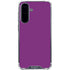 Purple Galaxy A36 5G Clear Case