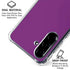 Purple Galaxy A36 5G Clear Case
