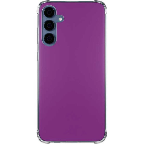 Purple Galaxy A55 5G Clear Case