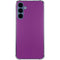 Purple Galaxy A55 5G Clear Case