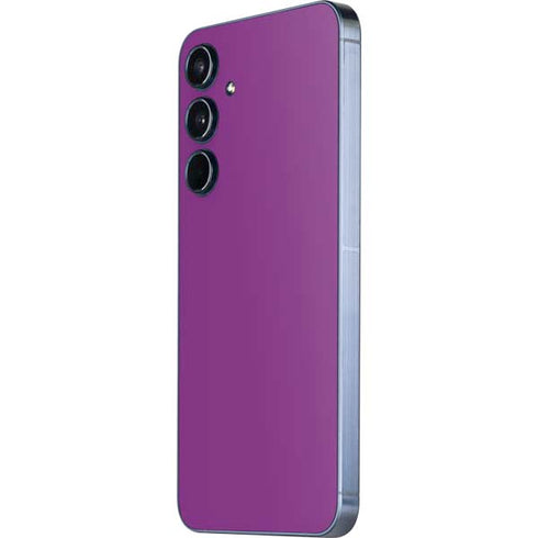 Purple Galaxy A55 5G Skin