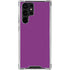 Purple Galaxy S23 Ultra Clear Case