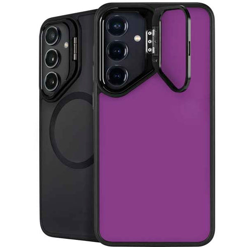Purple Galaxy S25 Kickstand Case