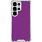 Purple Galaxy S25 Ultra Clear Case