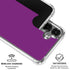 Purple Galaxy S26 Clear Case