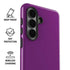 Purple Galaxy S26 Impact Case