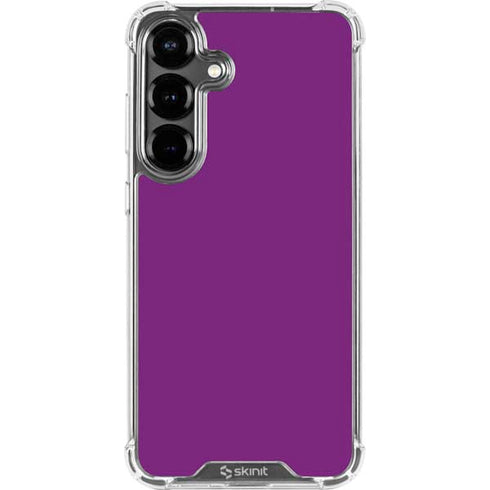 Purple Galaxy S26 Plus Clear Case