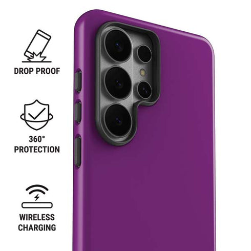 Purple Galaxy S26 Ultra Impact Case