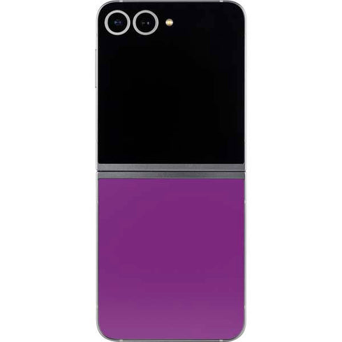 Purple Galaxy Z Flip6 Skin