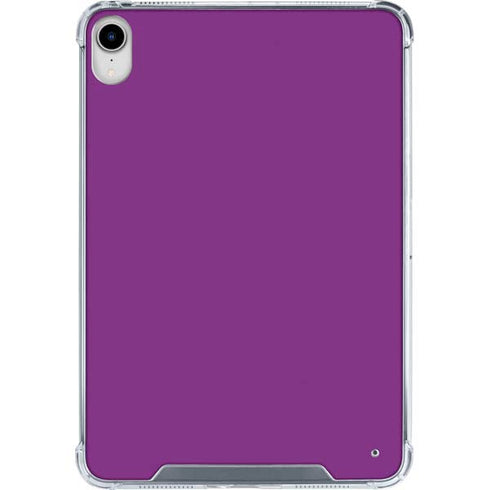 Purple iPad 11th Gen (2025) Clear Case