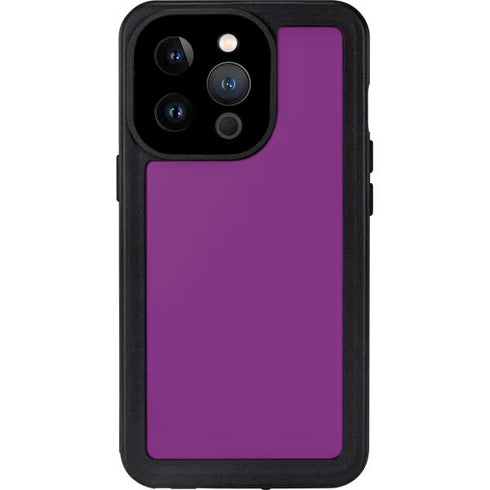 Purple iPhone 15 Pro Waterproof Case