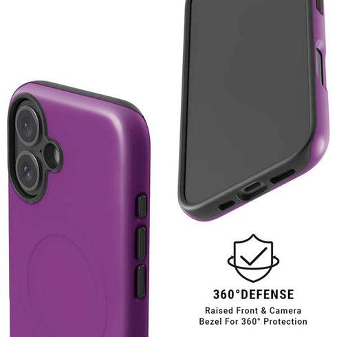 Purple iPhone 16 Plus Magsafe Impact Case