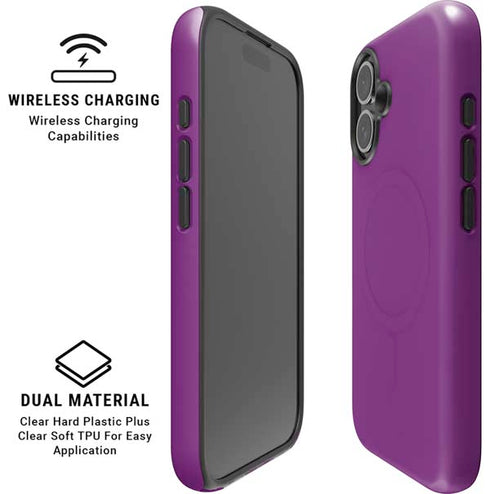 Purple iPhone 16 Plus Magsafe Impact Case
